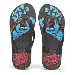 мъжки,джапанки,и,чехли,дамски,сандали,и,чехли,santa,cruz,screaming,hand,thong,slides,black,(black)