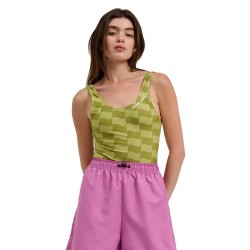 Тениска Santa cruz Strip bodysuit short sleeve T-shirt - Green (Chartreuse Wave Check) тениска,мъжки,тениски,дамски,тениски,santa,cruz,strip,bodysuit,short,sleeve,t,shirt,green,(chartreuse,wave,check)