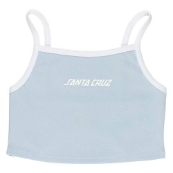 Тениска Santa cruz Strip contrast sleeveless T-shirt - Blue (Fresh Blue / White) тениска,мъжки,тениски,дамски,тениски,santa,cruz,strip,contrast,sleeveless,t,shirt,blue,(fresh,blue,white)