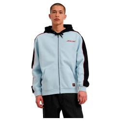 блуза,мъжки,пуловери,santa,cruz,strip,racer,full,zip,sweatshirt,black,fresh,blue,(blue)