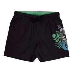 бански,гащета,мъжки,бански,костюми,santa,cruz,tiki,hand,swimming,shorts,black,(black)