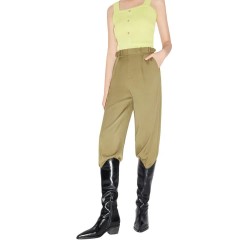 панталони,дамски,панталони,lily,bronze,green,pants,bronze,green,(green)