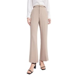 панталони,дамски,панталони,lily,chic,split,casual,pants,khaki,(beige)