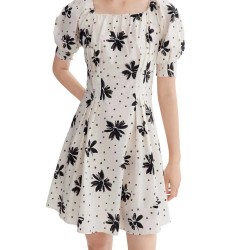 рокля,дамски,поли,и,рокли,lily,ink,print,dress,beige