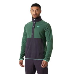 Блуза Helly hansen Daybreaker Snap sweater - Green (Green) блуза,мъжки,пуловери,helly,hansen,daybreaker,snap,sweater,green,(green)