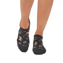 Чорапи Tavi Pilates Grip Savvy socks - Black (Gingerbread) чорапи,мъжки,чорапи,дамски,чорапи,tavi,pilates,grip,savvy,socks,black,(gingerbread)