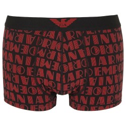 боксерки,мъжко,бельо,emporio,armani,all,over,logo,trunk,boxers,black,(ea,black,bourdeaux)
