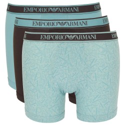 боксерки,мъжко,бельо,emporio,armani,core,logoband,boxers,3,units,brown,blue,(brown,surf,print,mineral)