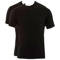 Тениска Emporio armani Eco Viscose short sleeve T-shirt 2 units - Black (Black / White) тениска,мъжки,тениски,emporio,armani,eco,viscose,short,sleeve,t,shirt,2,units,black,(black,white)