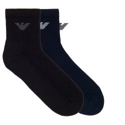 Чорапи Emporio armani EM000551_AF14499 socks - Black - (White / Black / Marine) чорапи,мъжки,чорапи,emporio,armani,em000551,af14499,socks,black,(white,black,marine)