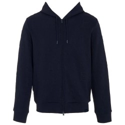 Блуза Emporio armani Embossed Terry full zip sweatshirt - Blue (3D Navy) блуза,мъжки,пуловери,emporio,armani,embossed,terry,full,zip,sweatshirt,blue,(3d,navy)