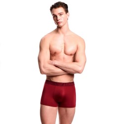 боксерки,мъжко,бельо,emporio,armani,essential,microfiber,trunk,boxers,red,(bourdeaux)