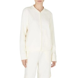 Блуза Emporio armani EW001908_AF15357 Jaquard 3D All Over full zip sweatshirt - Beige (3D Ivory) блуза,дамски,блузи,emporio,armani,ew001908,af15357,jaquard,3d,all,over,full,zip,sweatshirt,beige,(3d,ivory)
