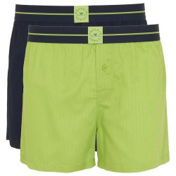 боксерки,мъжко,бельо,emporio,armani,logo,label,boxers,2,units,green,blue,(navy,lime)