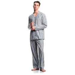 пижама,мъжки,пижами,emporio,armani,logoed,pattern,woven,pyjama,grey,(shaded,stripe)
