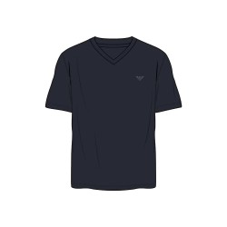 тениска,мъжки,тениски,emporio,armani,soft,modal,short,sleeve,v,neck,t,shirt,blue,(navy)