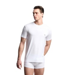 тениска,мъжки,тениски,дамски,тениски,emporio,armani,soft,modal,short,sleeve,t,shirt,white,(white)