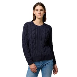 блуза,дамски,пуловери,дамски,плетени,дрехи,wrangler,112370798,regular,fit,sweater,blue,(dark,navy)