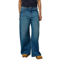 дънки,дамски,панталони,wrangler,big,baggy,loose,fit,low,waist,jeans,ace,(blue)