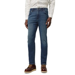 дънки,мъжки,панталони,wrangler,larston,slim,fit,jeans,marine,tint,(blue)