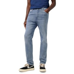 дънки,мъжки,панталони,wrangler,river,regular,tapered,jeans,blue,(light,grey)