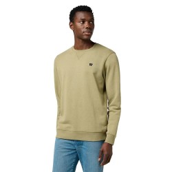 блуза,мъжки,пуловери,wrangler,sign,off,regular,fit,sweatshirt,aloe,(beige)