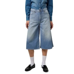 къси,панталони,дамски,панталони,wrangler,the,culotte,regular,fit,denim,shorts,shimmerstone,(blue)