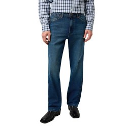 дънки,мъжки,панталони,wrangler,wrancher,bootcut,jeans,old,habits,(blue)