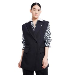 елек,дамски,сака,lily,niche,waistcoat,black