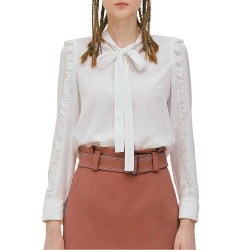 дамски,блузи,дамски,ризи,lily,wood,ear,edge,straight,fit,shirt,chestnut,brown,(white)