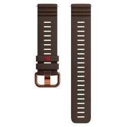 други,аксесоари,polar,wristband,22,mm,silicone,strap,brown,(brown)