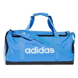 сак,сакове,adidas,linear,medium,39l,duffle,bag,blue,fusion,black,white,(blue)