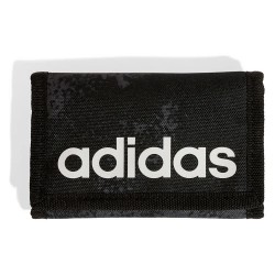 Adidas Linear Print wallet - White / Black (Grey Five / Grey Six / Black / White) портфейли,и,портмонета,adidas,linear,print,wallet,white,black,(grey,five,grey,six,black,white)