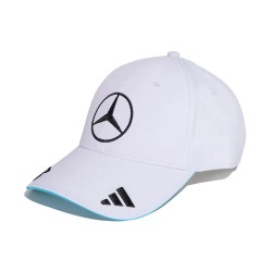 шапка,всички,шапки,adidas,mercedes,amg,petronas,formula,one,team,george,russell,cap,white