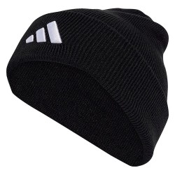 Шапка Adidas New Logo Cuff beanie - Black (Black / White) шапка,всички,шапки,adidas,new,logo,cuff,beanie,black,(black,white)