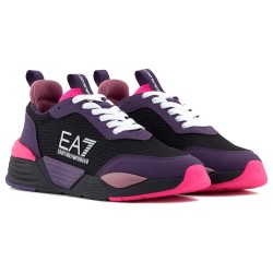 маратонки,детски,маратонки,ea7,emporio,armani,ace,runner,trainers,black,grape,dusty,or,(purple)