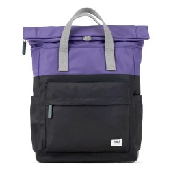 раница,раници,roka,london,canfield,b,two,tone,recycled,nylon,backpack,purple