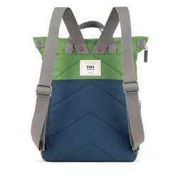 раница,раници,roka,london,canfield,b,two,tone,recycled,canvas,backpack,blue,(deep,blue,foliage)