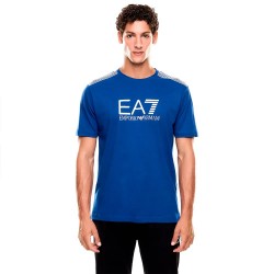 тениска,мъжки,тениски,ea7,emporio,armani,train,7,lines,short,sleeve,t,shirt,blue,(blue)