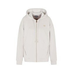 Блуза EA7 EMPORIO ARMANI Train Core Relax full zip sweatshirt - Beige (Blue) блуза,дамски,блузи,ea7,emporio,armani,train,core,relax,full,zip,sweatshirt,beige,(blue)
