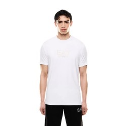 тениска,мъжки,тениски,дамски,тениски,ea7,emporio,armani,train,gold,label,big,logo,vi,pa,short,sleeve,t,shirt,white,(white)