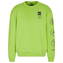 блуза,мъжки,пуловери,ea7,emporio,armani,train,logo,series,coft,writings,sweatshirt,green,u7116,(green)