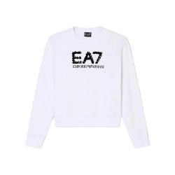 блуза,дамски,блузи,ea7,emporio,armani,train,logo,series,crystal,sweatshirt,white,alyssum,(white)