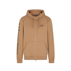 блуза,мъжки,пуловери,ea7,emporio,armani,train,logo,series,extended,logo,coft,cc,full,zip,sweatshirt,brown,(tigers,eye)