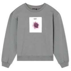 блуза,детски,блузи,ea7,emporio,armani,train,logo,series,graphic,sweatshirt,green