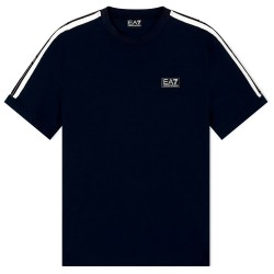 тениска,мъжки,тениски,ea7,emporio,armani,train,logo,series,tape,co,short,sleeve,t,shirt,navy,(blue)
