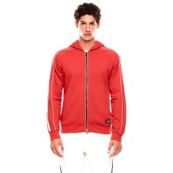 блуза,мъжки,пуловери,ea7,emporio,armani,train,logo,series,tape,full,zip,sweatshirt,red,orange,(cherry)