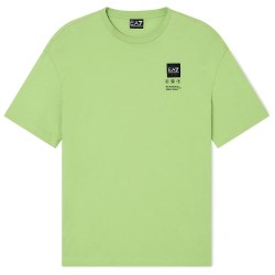 тениска,мъжки,тениски,ea7,emporio,armani,train,logo,series,writings,short,sleeve,t,shirt,green,u7116,(green)