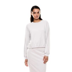 блуза,дамски,блузи,ea7,emporio,armani,train,precious,sweatshirt,white,(blue)