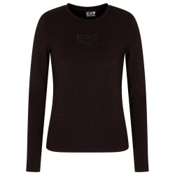 тениска,дамски,тениски,ea7,emporio,armani,train,visibility,long,sleeve,t,shirt,black